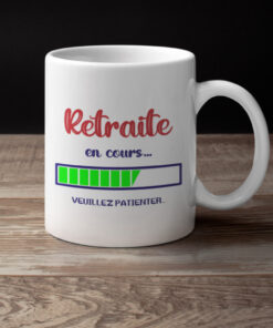 Mug - Retraite En Cours (Veuillez Patienter)