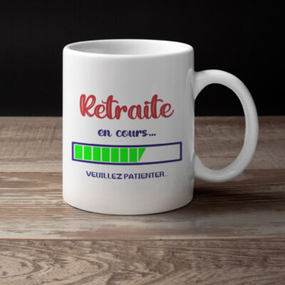 Mug - Retraite En Cours (Veuillez Patienter)