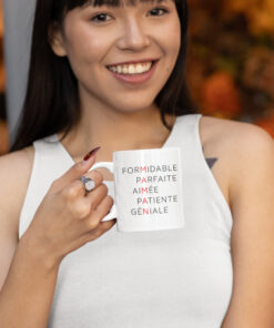 Mug - Maman Formidable Parfaite Aimée Patiente Géniale