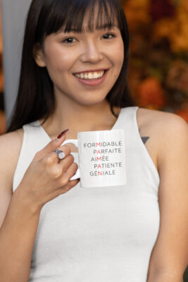 Mug - Maman Formidable Parfaite Aimée Patiente Géniale