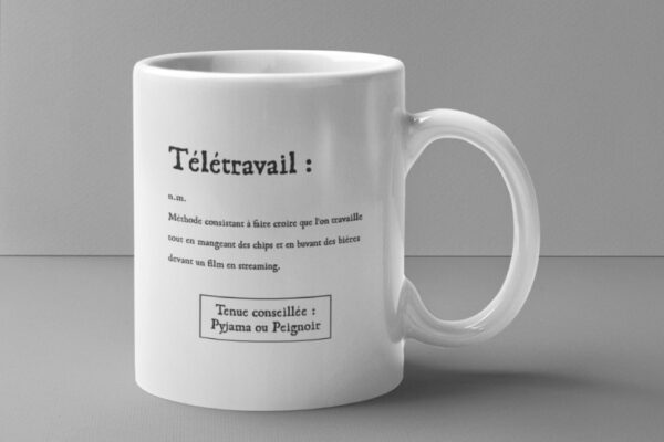 Mug - Télétravail